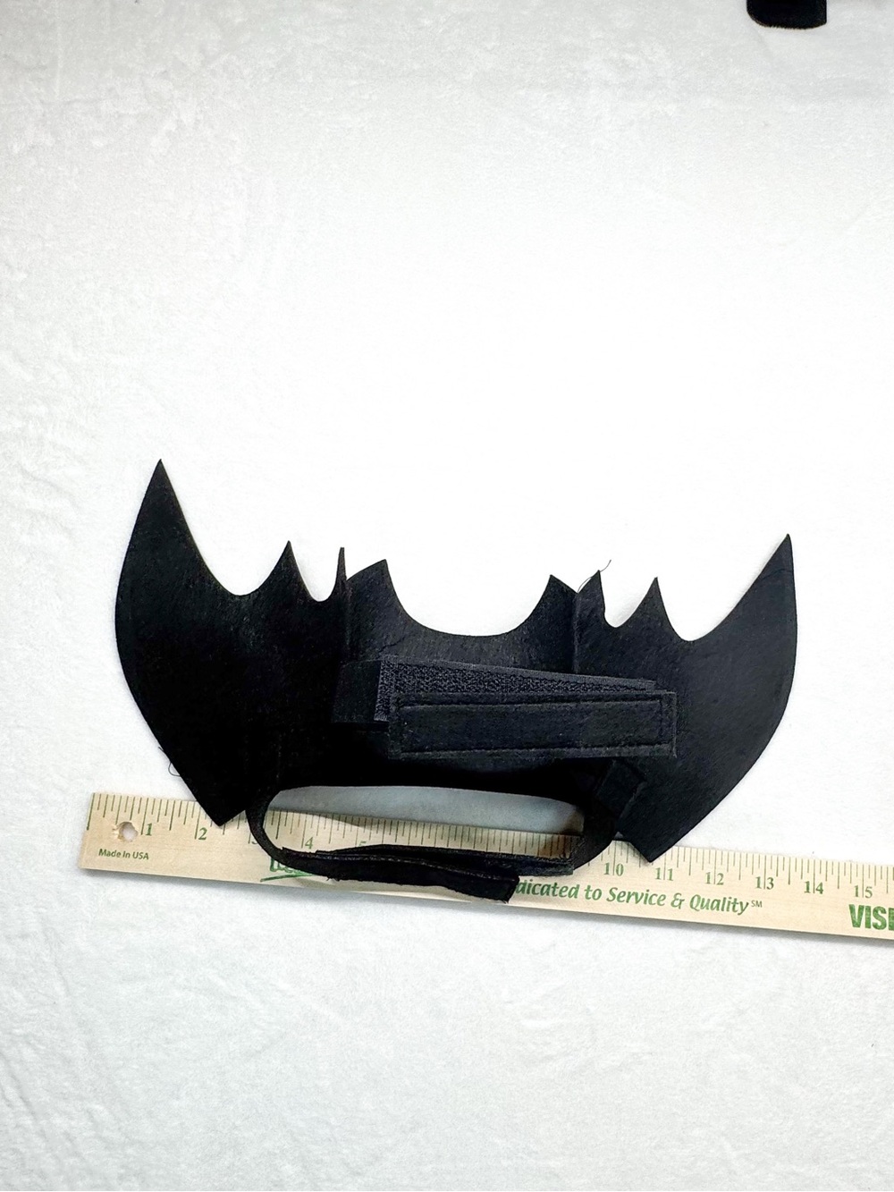 Black Bat Wings Pet Costume Size Small Halloween Cat Dog Costume - Picture 5 of 5